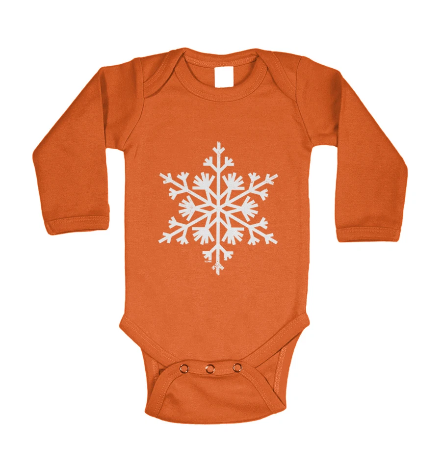 Floco de neve - Bodysuit boneco de neve inverno país das maravilhas neve frio férias - Imagem 1 de 1