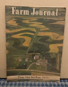 1950 July FARM JOURNAL Magazine Great Cover Story & Ads (MH136) - Imagen 1 de 1