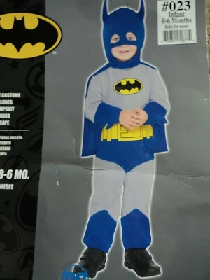 Batman Boy's Halloween Costume. Sz. 0-6 Mos. Cute! - Image 1 of 4