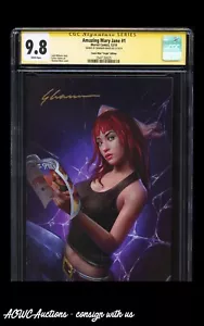 Amazing Mary Jane #1 Shannon Maer Virgin Variante CGC 9.8 - signiert von Shannon Mae - Bild 1 von 4