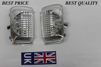 2X PAR DE LUCES INDICADORAS ESPEJO ALA PUERTA PARA FIAT DUCATO PEUGEOT BOXER CITROEN Foto 1 de 2