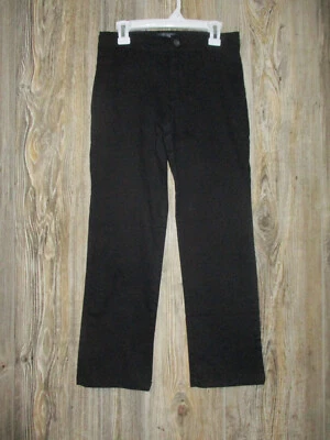 The Childrens Place Boys Black Sz 8 Pants NWT Msre 24x23 Adj Waist Holiday - Image 1 of 4