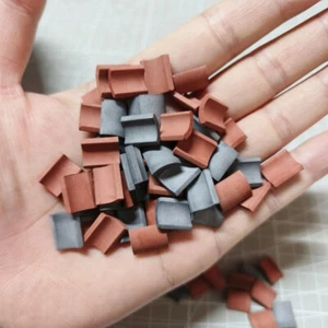 100PC 1:12 Scale Dollhouse Miniatures Accessories Vintage Tiles Building Decor - Picture 1 of 10