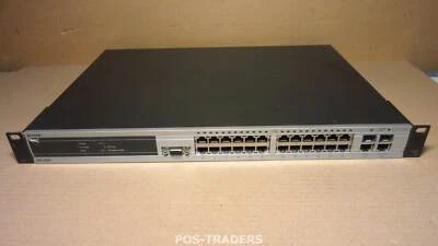 D-Link DES-3828 24 x 10/100 + 2x Gigabit SFP + 2x GB RJ45 Switch - DAMAGED COVER - Image 1 of 3