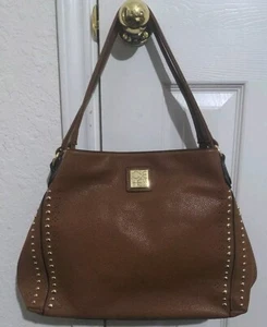 Bolso de Mano de Diseñador Jose Hess Danbury Como Nuevo Marrón Claro NUEVO - Imagen 1 de 10