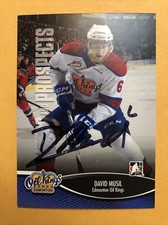 David Musil Signed Edmonton Oil Kings WHL Card Edmonton Oilers 3