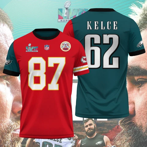 SALE!! Kelce Brothers Jason Kelce & Travis Kelce T-Shirt Fan Made Gift 2023 Cover
