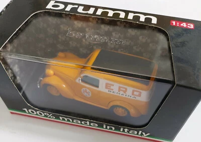 Brumm R375 菲亚特 1100 Furgone Erg,热那亚 1950,压铸 1:43 — 第 1/3 张图片