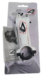 Vástago de cuello de bicicleta FORZA 90 MM 7 grados blanco - Imagen 1 de 4