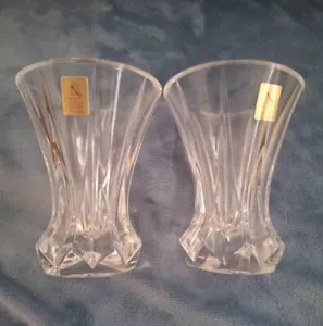 Nachtmann Bleikristall 24% Piombo Cristallo Trasparente Vaso - 8,5 cm - Made in Germany - Foto 1 di 8