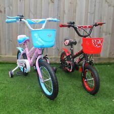 12" Kid Child Pedal Ride On Bike Bicycle + Training Wheel Boy Girl Outdoor Toy