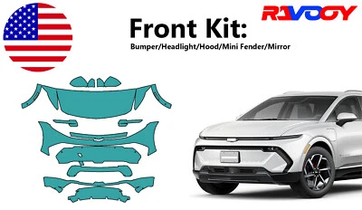 For Chevy Equinox EV LT 2024-2025 Front Paint Protection Film PreCut Kit PPF - Image 1 of 4