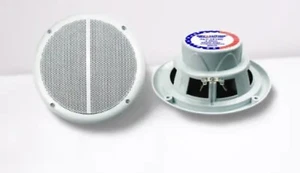2 Speaker Waterproof Boat Marine Speakers Replacement Speaker 6.5" 225w/450w - Picture 1 of 2