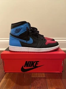 Nike Air Jordan 1 Retro High OG UNC to CHICAGO Size Womans 13.5 Mens 12 Fearless - Picture 1 of 7