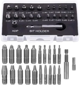22Pcs Mini Damaged Screw Extractor Kit Small Stripped Screws... - Picture 1 of 6