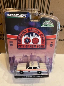 Greenlight Hobby Exclusive Chevy Caprice City of New York EMERGENCY Medical EMS - Picture 1 of 1
