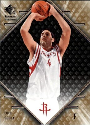 2007-08 SP Rookie Edition #91 Luis Scola RC - NM-MT - Image 1 of 2