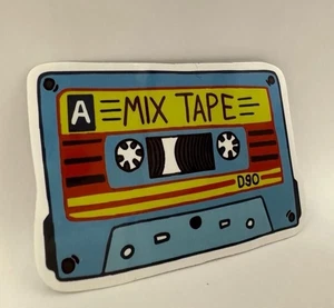 Retro Sticker MusikkassetteMaße ca. 7,2 x 5 cmNeu - Bild 1 von 1