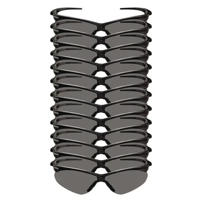 Gafas de seguridad Ansell 55391 V30 Nemesis VL - marco negro/lente de humo (12/CT) nuevas Foto 1 de 4