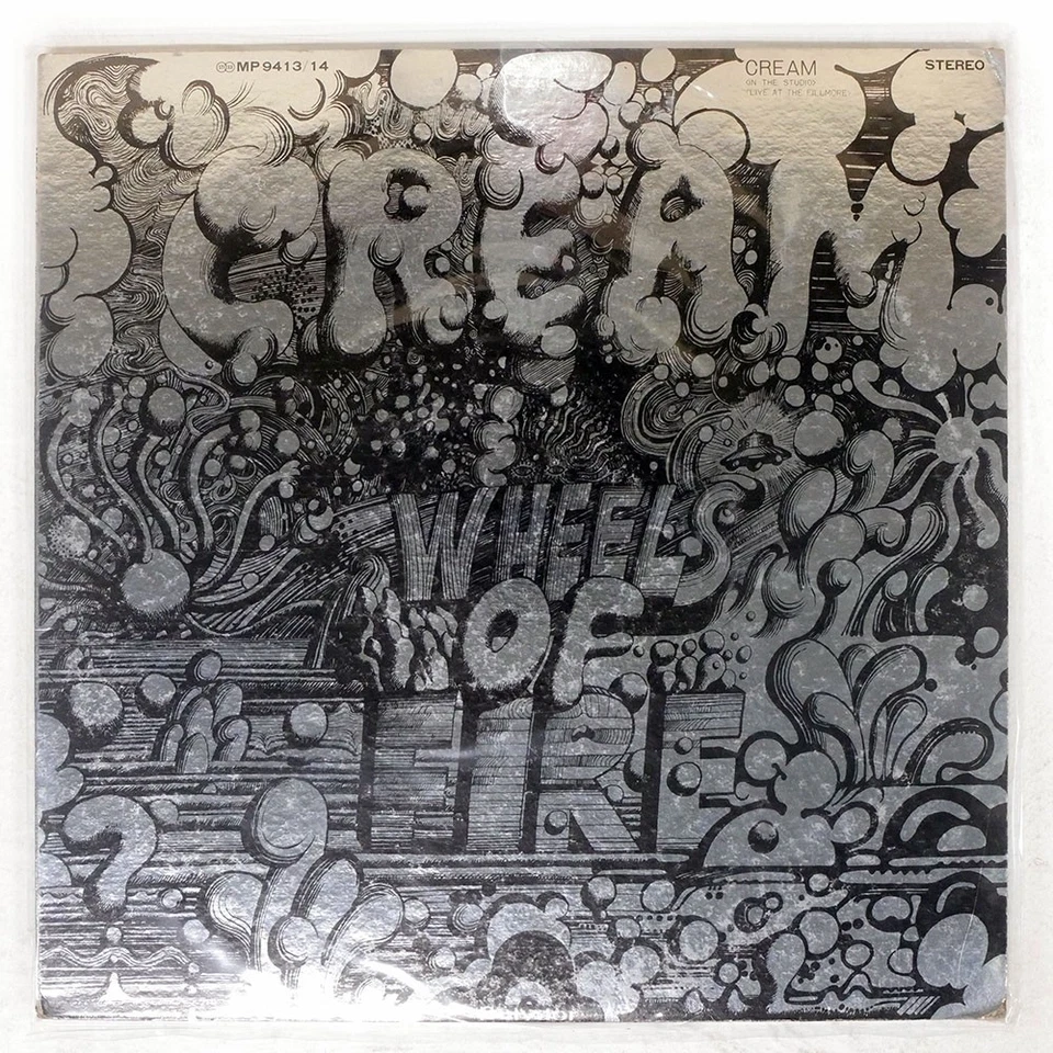 CREAM WHEELS OF FIRE POLYDOR MP9413 Japan VINYL 2LP Foto 1 de 1