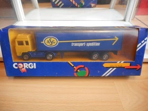Corgi Volvo F12 + Trailer "ASG" in Yellow/Blue in Box - Bild 1 von 1