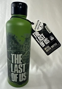The Last of Us Water Bottle Glow in the Dark Metal Official PlayStation NWT NEW - Picture 1 of 11