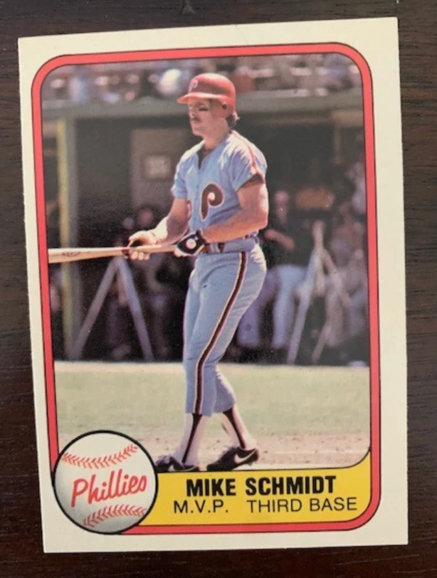 MIKE SCHMIDT 费城费城 1981 年弗莱尔卡 #5 名堂 1995 — 第 1/1 张图片