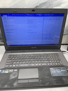 ASUS G73GW i7 q740 1.73GHz Memory 8GB 500gb HDD No and Battery - Picture 1 of 6