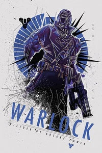 Destiny – Warlock Character Poster, Video Game Art Print, Stylish Wall Decor - Picture 1 of 5