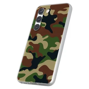 Hülle für Samsung Galaxy S (S25,S24,S23,S22,S21,S20,S10),Camouflage 2 Print - Bild 1 von 8
