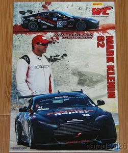 2014 Mark Klenin Breathless Racing Aston Martin Vantage GT4 GTS PWC postcard - Picture 1 of 1