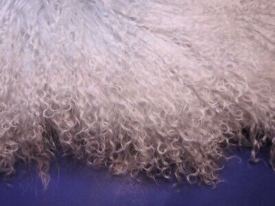 Pale Lilac Tibetan Lamb Wool Mohair For Doll Wigs Or Reroot 4 X4    Curly Hair • 9.79$