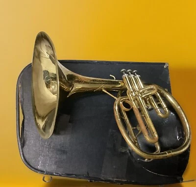 Vintage Holton Marching French Horn - image 1 of 4