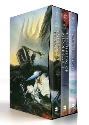 The History of Middle-earth 3 Books Box Set by Christopher Tolkien,J R R Tolkien - Image 1 of 2