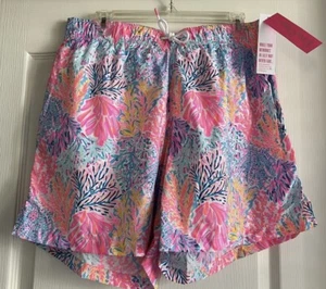 NWT Lilly Pulitzer Men’s Capri Swim Trunks Shorts Splashdance size LARGE - Picture 1 of 4