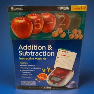 Learning Resources Math Grades 1-2 Addition & Subtraction Math Radius Homeschool - Picture 1 of 4