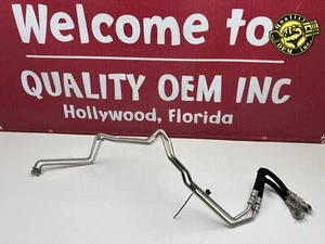2015-2018 PORSCHE MACAN 3.0L 3.6L TRANSMISSION OIL COOLER HOSE LINE PIPES OEM - Picture 1 of 9