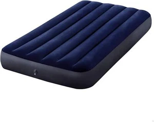 Inflatable Bed Intex AirBed w/ Built-in large 2-in-1 valv Blue 99 x 191 x 25 cm - Picture 1 of 7