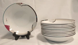 Studio Nova Attitudes Soup Bowls 7.75" - Picture 1 of 10