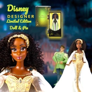 Disney Princess and the Frog Tiana Designer Collection Limited Edition Doll, Pin - Picture 1 of 9