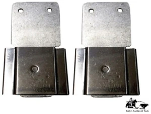 Blevins Type Quick Change 2" Metal Vertical Stirrup Buckles Pair K-S - Picture 1 of 3
