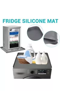 Mini Fridge Drip Mat 23.6 x 23.6 Beverage Fridge Drip Silicone Mat - Picture 1 of 9