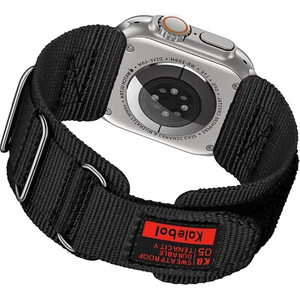 For iWatch Series1 2 3 4 5 6 7 8 9/SE Ultra Nylon Woven Three Buckles Sport Band - Picture 1 of 12