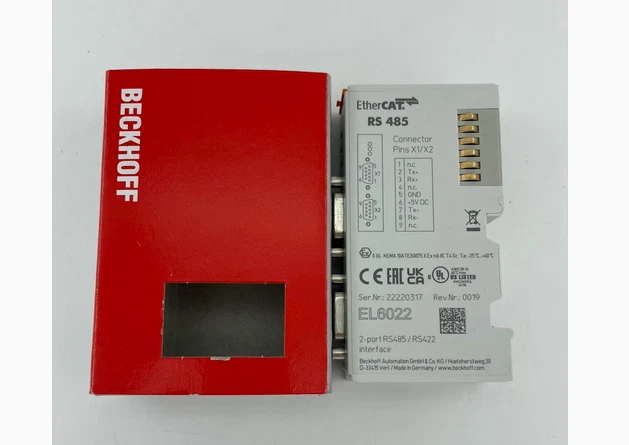 New In Box Beckhoff EL6022 Module  - Image 1 of 1
