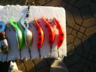 LOT OF 5 HEDDON TADPOLLY , LIGHTLY FISHED TO UNFISHED PRIMO SALMON LURES ,CHEAP