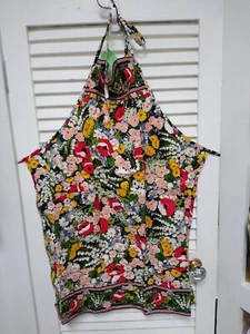 👀SELTENE Vera Bradley Schürze In Poppy Fields  - Bild 1 von 5