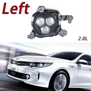 Left For Kia K5 Optima 2015-2018 LED Fog Lights Assembly Fog Lamp Grille - Picture 1 of 6