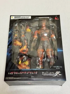 Play Arts Kai Man On Fire Metal Gear Solid V The Phantom Pain Action Figure MGS - Picture 1 of 4