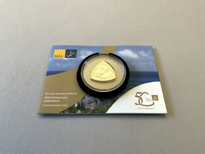 Bermuda 25 Cents BMA 50th Anniversary BU Coin 2019 - 250 Minted - Image 1 of 4