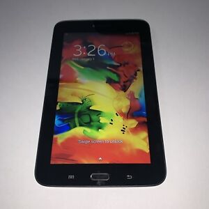 Samsung Galaxy Tab 3 Lite SM-T110 7’ Black Android Tablet Good Condition
